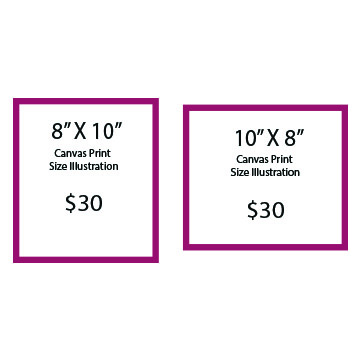 Image Sizes & Prices - FaithFilledExpressions